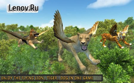Flying Lion - Wild Simulator v 1.7  (Unlocked)