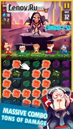 Pet Avenger Candy Superheroes v 1.2.5  (x20 Damage/Unlimited Currency)