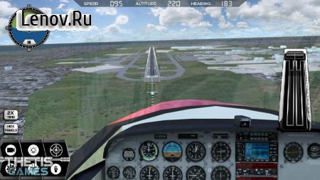 Flight Simulator FlyWings 2017 (обновлено v 4.1.5) Mod (Unlocked)