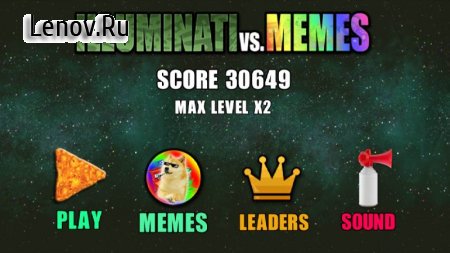 Illuminati vs. Memes MLG v 1.0.9 Мод (Increased score)