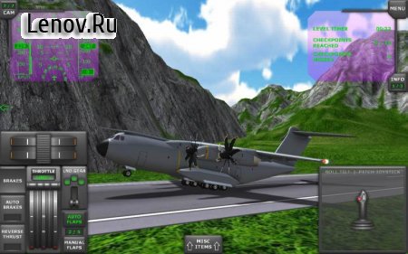 Turboprop Flight Simulator 3D v 1.30 Мод (много денег)