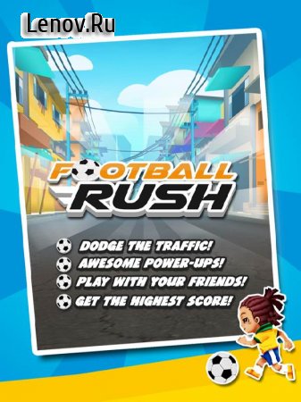 Soccer Rush: Running Game v 1.2 Мод (Infinite Mango/Life)