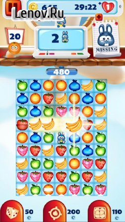 Fruit Pop Match 3 Puzzle Games v 2.0  (infinite Coins)