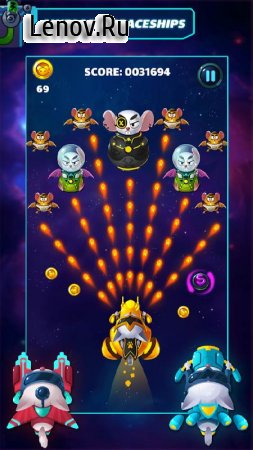 Cat Shooter – Space Attack v 2.0 Мод (999999 money/Unlock all ships/Remove ads)