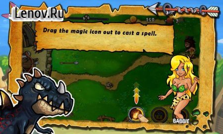 Defender Stone Age v 1.4 Мод (Unlimited coins/food)