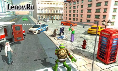 Flying Ninja Turtle Warrior City Rescue Mission 3D v 1.0