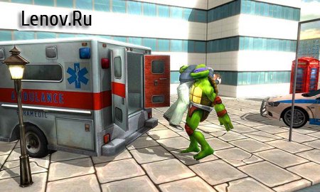 Flying Ninja Turtle Warrior City Rescue Mission 3D v 1.0