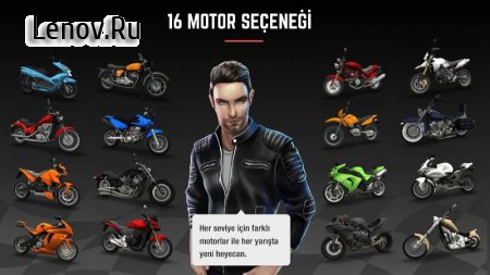Racing Fever: Moto v 1.98 Мод (много денег)