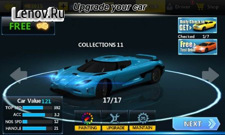 City Racing 3D v 5.8.5017 (Mod Money)