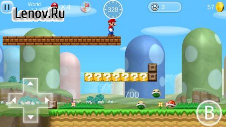 Super Mario 2 HD ( v 1 Build 12)  (Unlimited Coins/Characters Unlocked)