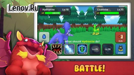 Drakomon - Battle & Catch Dragon Monster RPG Game v 1.1 Мод (Ads-free)