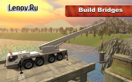 Bridge Construction Crane Sim v 1.35