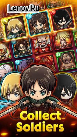 Mega Monster Legends - Attack on Titan ( v 1.0.7)  (High damage/defense)