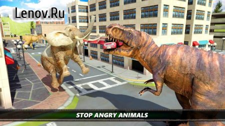 Dinosaur Simulation 2017- Dino City Hunting v 1.1.1 (Mod Money/Unlocked)