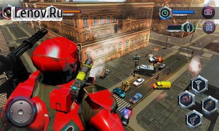 Flying Robot Grand City Rescue v 2.5  (Unlimited Money)