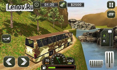 Army Bus Driving 2017 - Military Coach Transporte v 1.0.2 Мод (partially cut advertising)