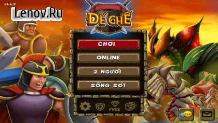 Đế Chế Online - De Che AoE v 1.4.6  (Unlimited Gems/Crystals)