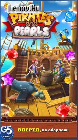 Pirates & Pearls ™: A Treasure Matching Puzzle v 1.12.1502 (Mod Lives)