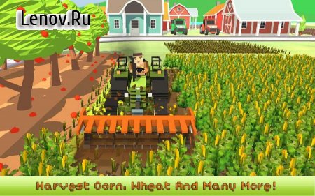 Blocky Farm: Corn Professional v 1.2 (Mod Money)