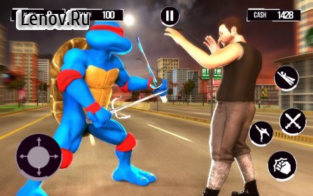 Ninja Shadow Turtle Warrior: Shadow Ninja Fighter v 1.1 (Mod Money)