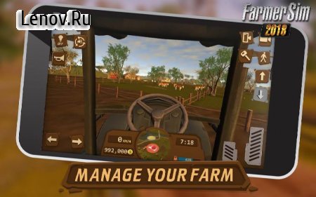 Farmer Sim 2018 ( v 1.8.0) (Mod Money)