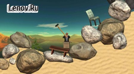 Getting over it on your phone v 1.0  (infinite save progress)