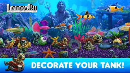Fish Tycoon 2 Virtual Aquarium v 1.10.14 Мод (Unlimited Money/Gems)
