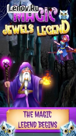 Magic Jewels Legend: New Match 3 Games v 1.2 (Mod Money)