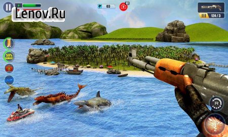 Underwater Sea Monster Hunter - Best Sniping Game v 1.5 (Mod Money)