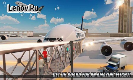 Tourist Airplane City Flight Simulator v 1.0.0 (Mod Money/Unlocked)