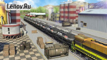 Oil Tanker Train Simulator ( v 1.4) (Free Shopping)