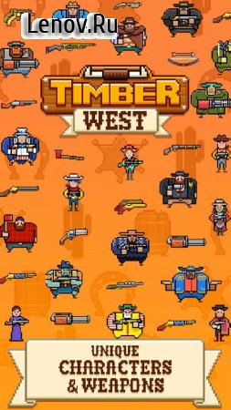 Timber West - Wild West Arcade Shooter v 1.0.5 (Mod Money)