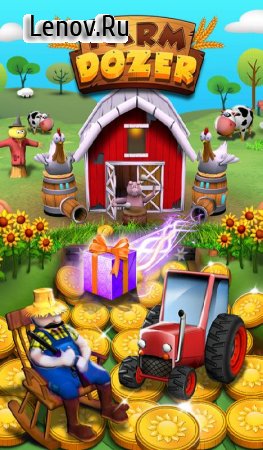 Скачать взломанную игру Farm Flowers Coin Party Dozer v 13.3.0 (Mod Money)