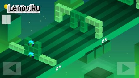 CUBY ROAD - an endless runner. Almost endless. v 1.0 Мод (Unlimited Gold)