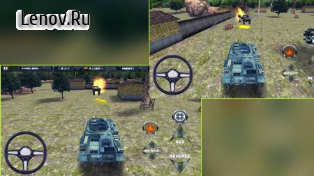 3D Tank Attack War v 1.2 Мод (Unlocked)