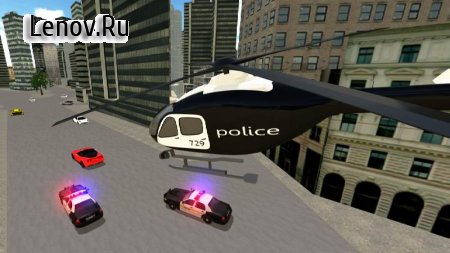 Police Helicopter Simulator v 1.51 Мод (Free Shopping)