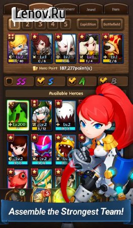Hello Hero: Epic Battle v 2.4.2  (Hp x10/Attack speed x5 & More)