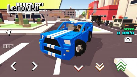 Blocky Car Racer v 1.07  (Unlocked)
