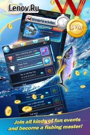 Fishing - Catch hungry shark v 3.0  (Max Diamonds/Gold)