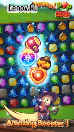 Jewel Pop: Match 3 Legend v 0.8.6  (Infinite Coin/100 Moves for every level)