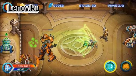Robot Defense: Tower War v 1.1.3  (Unlimited Gold/Diamond/Metal/Rune/Core)