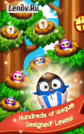 Birds Pop Mania: Match 3 Game v 2.8 Мод (Free Buy Booster)