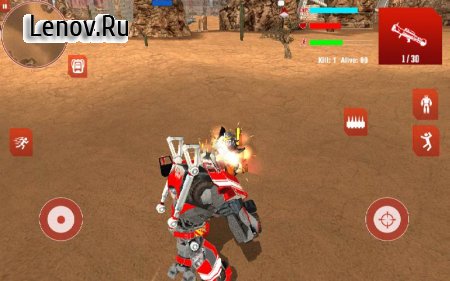 Royal Robots Battleground v 1.4 Мод (Unlocked/Ads-free)