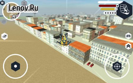 Muscle Car Robot v 1.0 Мод (Large number of levels/skill points)