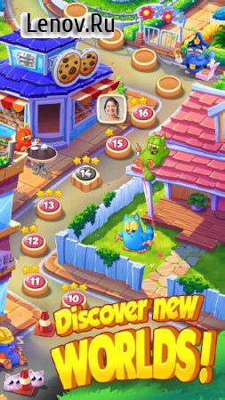 Cookie Cats Blast v 1.39.0 Mod (Unlimited Lives/Coins/Moves)