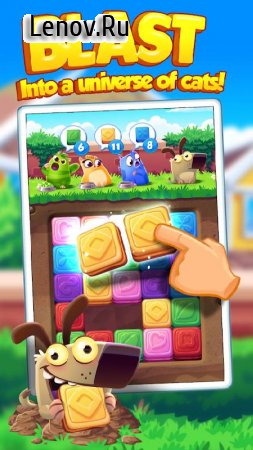 Cookie Cats Blast v 1.35.2 Mod (Unlimited Lives/Coins/Moves)