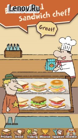 Happy Sandwich Cafe v 1.1.7.0 (Mod Money)