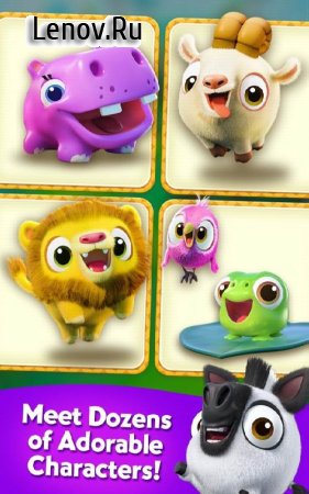 Wild Things: Animal Adventure v 5.7.174.807111837 Мод (Infinite Lives/Gold/Leaves/Boosters)