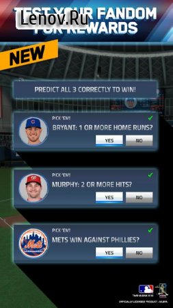 MLB Tap Sports Baseball 2018 v 2.2.1  (Free Shopping)