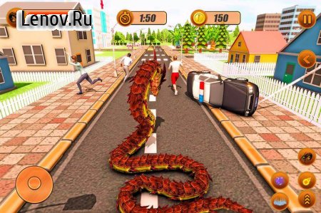 Furious Anaconda Dragon Snake City Rampage v 1.0 (Mod Money)